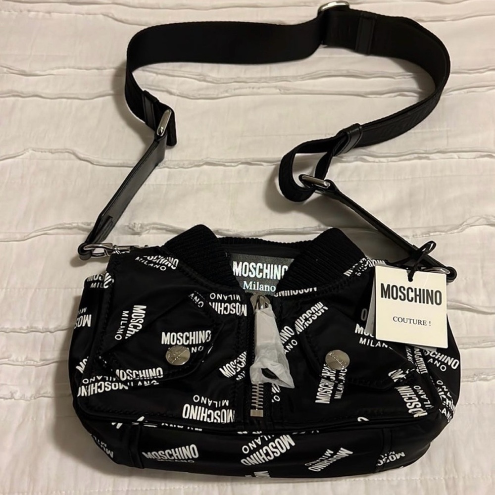 Moschino Milano crossbody hand bag